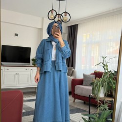 Çıt çıt kot takım