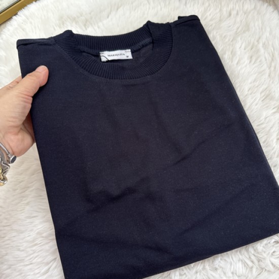 Basic sweat koyu lacivert Basic sweat koyu lacivert