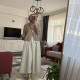Elif etek açık su yeşil