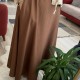 Gofret etek kahve