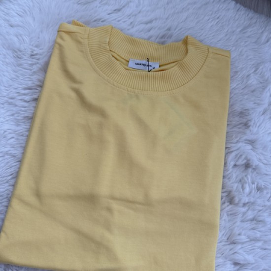 Basic sweat sarı Basic sweat sarı