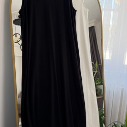 Sıfır kol İçlik elbise