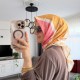 Şerit desen eşarp