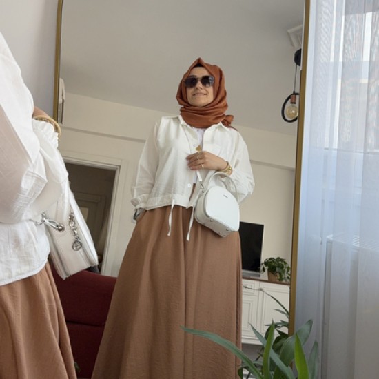 Gofret etek Soğankabuğu