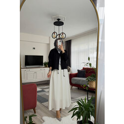 Büzgülü crop gömlek