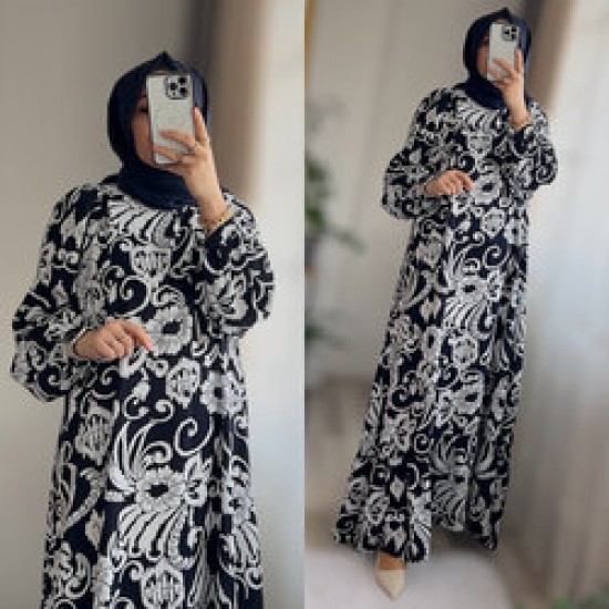 Royal elbise  Lacivert