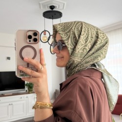 Osmanlı desen pamuklu eşarp