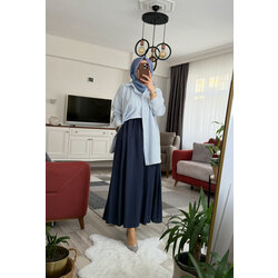 İncili çizgi gömlek