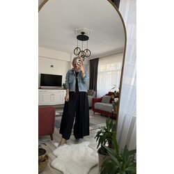 Etek pantolon siyah