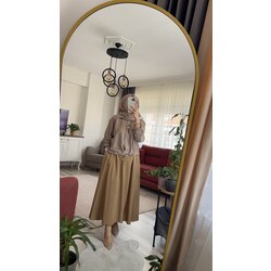 Tensel etek  yazlık camel